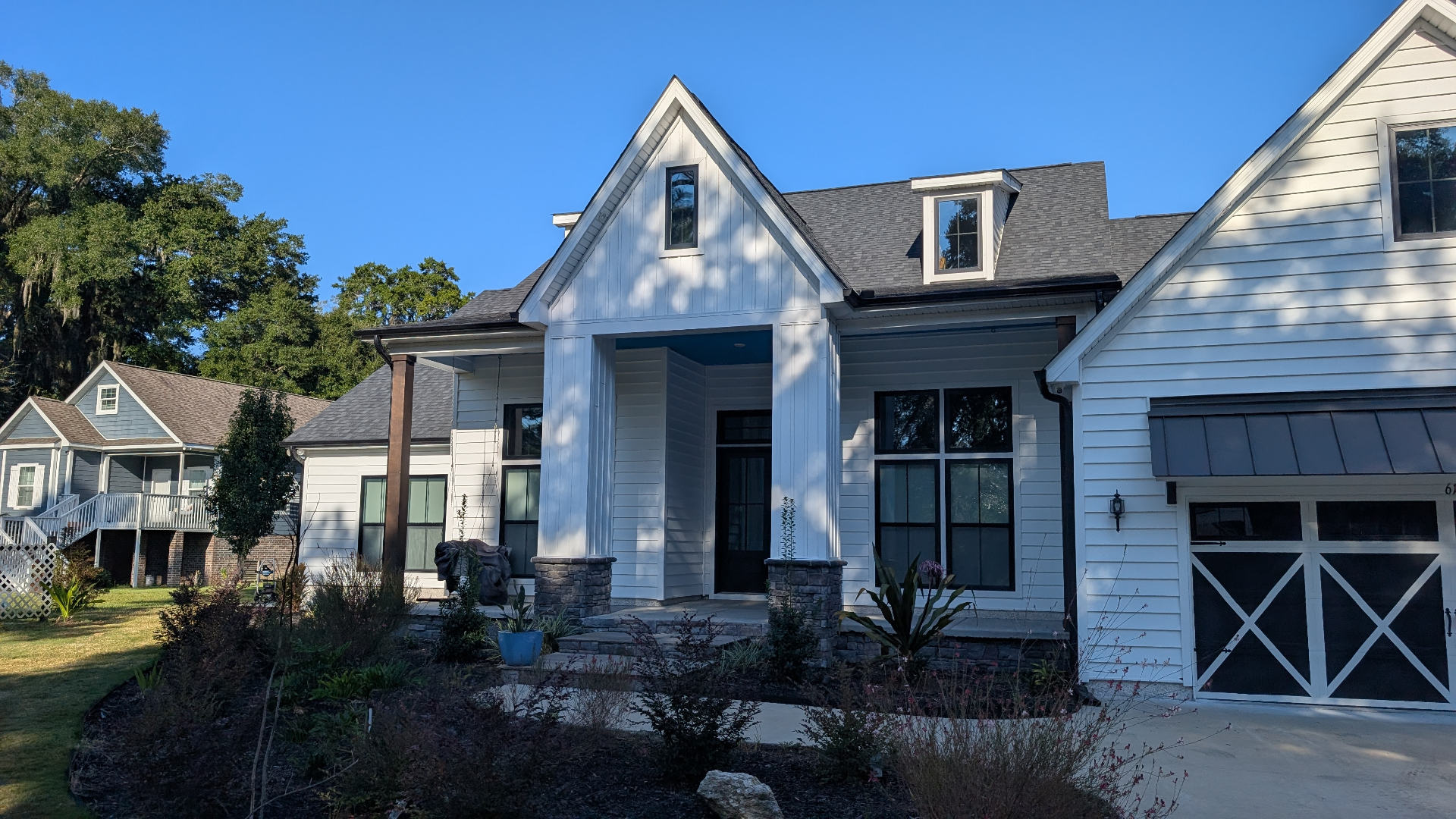 Before: Suburban Patio Transformed · Beaufort, SC