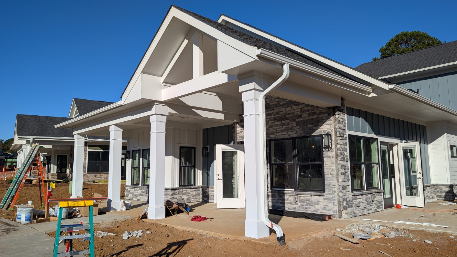 Before: Open Deck Enclosed · Concord, NC